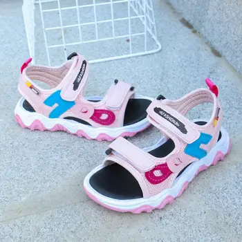 

Summer New Beach Sandals Boys And Girls Shoes Breathable Comfortable Fashion Children's Sport Shoes Kids