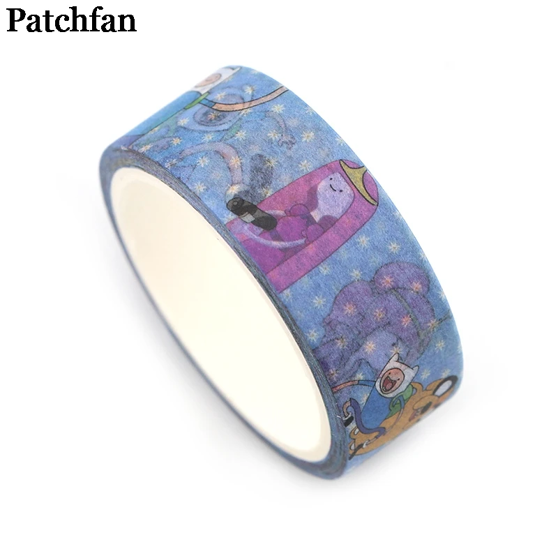 Patchfan мультфильм васи лента клейкая декоративная бумажная сделай сам украшение