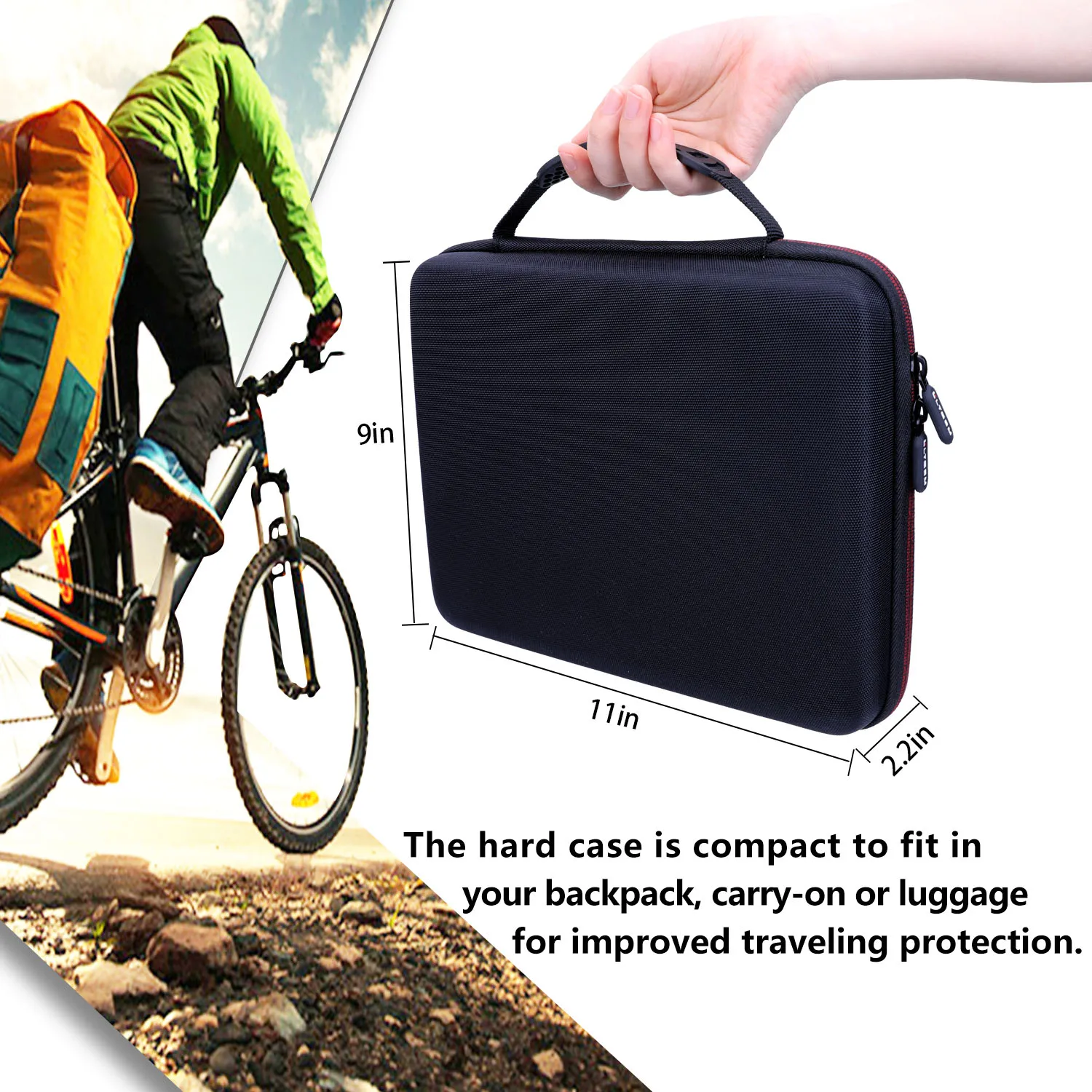 EVA Hard Case for AKAI Professional MPD218 Ultra Portable USB Bus Powered 16 Pad USB MIDI Pad Controller