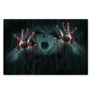 

Halloween Theme Pattern Rectangle Area Rug Soft Floor Mat Carpet With Anti-Slip Back Holiday Home Decorations