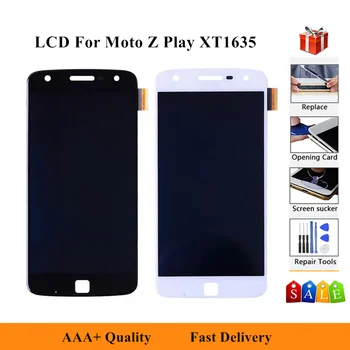 

LCD For Motorola Moto Z Play Droid XT1635 LCD Display Screen Digitizer with Touch Panel Glass Sensor Assembly