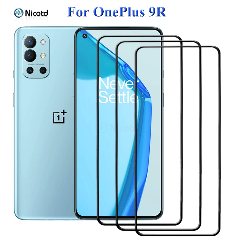 

Защитное стекло с клеем для Oneplus 9R LE2101 LE2100, защитное стекло с полным покрытием для OnePlus 9R 1 + 9R 2/3 дюйма, 1/6,55 шт.