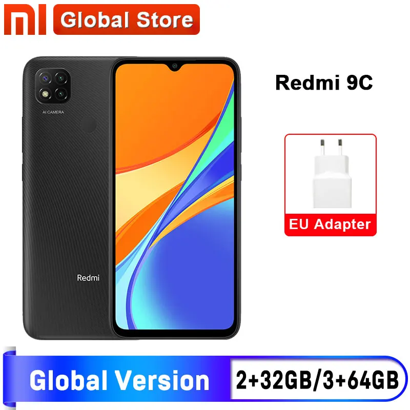 Глобальная версия Xiaomi Redmi 9C мобильный телефон 9 C 2GB 32GB/ 3GB 64GB MediaTek Helio G35 6 53 &quot5000mAh 13MP