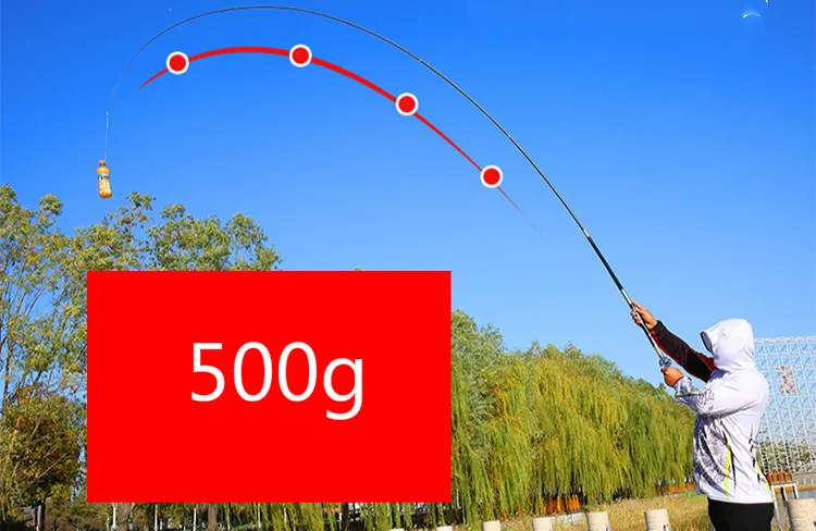 Fluxo de Vara de Pesca Leve de Fibra de Carbono Haste Oca Ultra Super Difícil Carpa Pesca Olta Posicionamento Canne 4.5m 5.4m 6.3m 7.2m 10 de Vara De Pesca Ultra Leve De