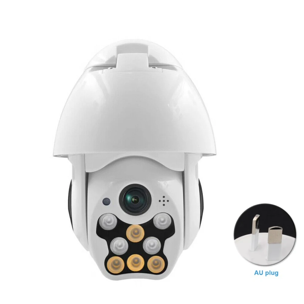 

Waterproof Plastic WIFI IP Camera Two-way Voice Smart Mini Wireless Monitor Rotating White Outdoor Home Security Night Vision