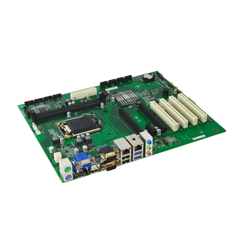 EAMB-1561 industrial motherboard ddr3 4*PCI 6*COM 10*USB SATA PCI PCIE