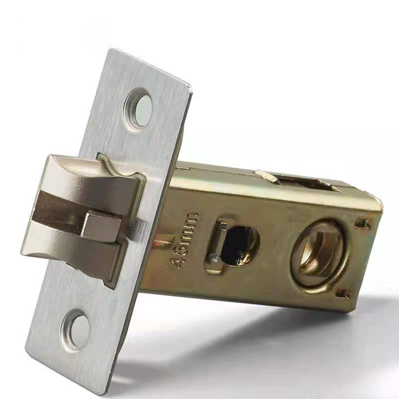 Door Lock Bathroom Silence Single Tongue Lock Hole pitch 25-70mm