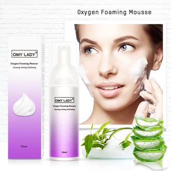 

Moisturizing Oil Control Shrink Pores Remove Blackhead Face Cleanser Oxygen Foaming Mousse Deep Cleansing Face Cleanser