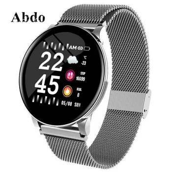 

2020 W8 Smart Watch Men Women Waterproof Sports Fitness Tracker Band Heart Rate Blood Pressure Monitor Watche for Android iOS