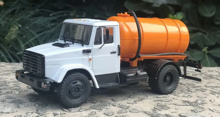 Моделирование 1: 43 сорт советского литья под давлением сплав ЗИЛ камазгаз модель грузовика модель автомобиля украшение контейнера