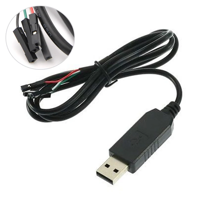 Умная электроника PL2303 PL2303HX USB к UART TTL кабель Модуль 4 p pin RS232 конвертер COM Кабель