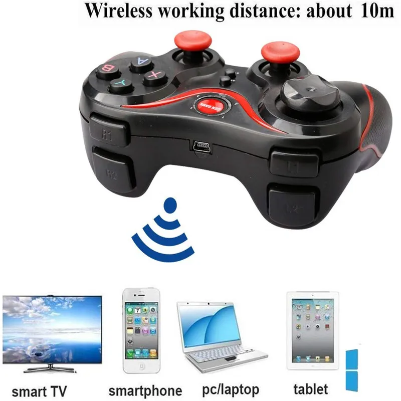 Беспроводной контроллер Bluetooth 3,0 для Gen game S5 T3 S3 PS3 S600 STB S3VR, игровой геймпад для телефонов на базе Android iOS, ПК, джойстик