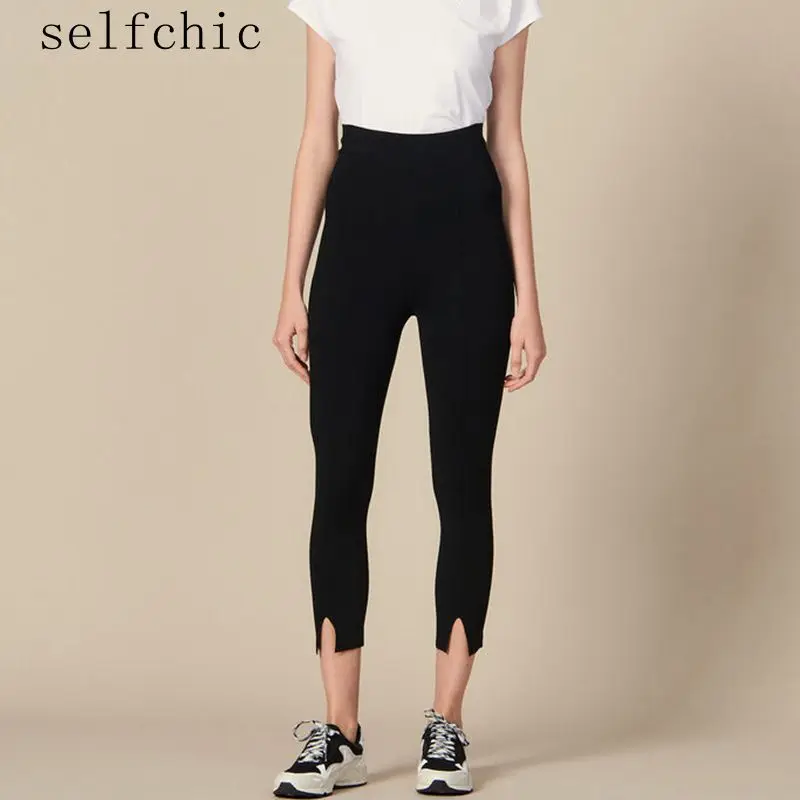

2019 Fall Women Runway High Waist Pants