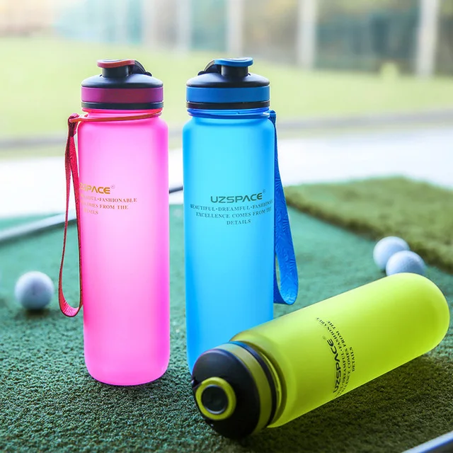 

Uzspace UZSPACE 1000ml Plastic Sports Kettle Outdoor Fitness Sports Bottle Tritan Material Portable Bottle