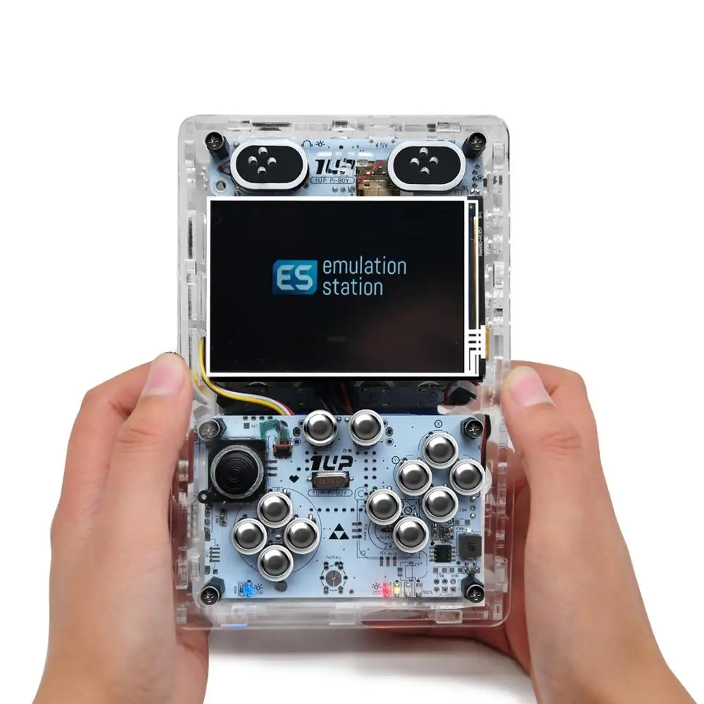  3.5 Inch Screen Raspberry Pi 3Ｂ Handheld Retro Game Player Pi- Boy 64GB HDMI Output Built-in 10000 