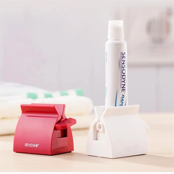 

Multifunctional Bathroom Toothpaste Squeezer Plastic Cream Tube Squeezing Dispenser Rolling Tube Tooth Paste Squeezer Dispenser