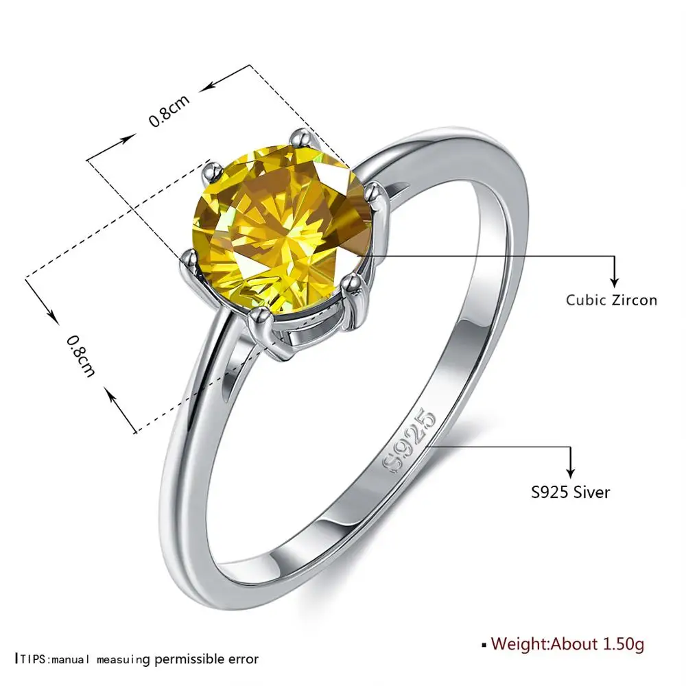 INALIS кольца с натуральным изумрудом для женщин 8 мм классическое Серебро 925 ювелирное изделие обручальное кольцо драгоценный камень хорошее ювелирное изделие подарок
