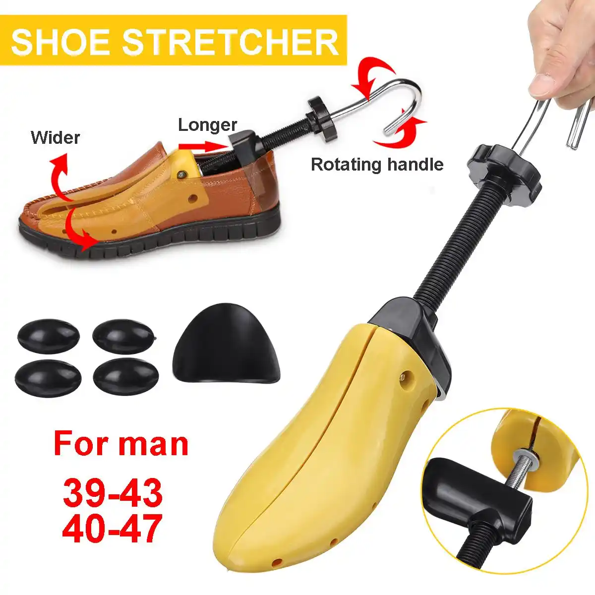 wooden shoe stretcher for boots