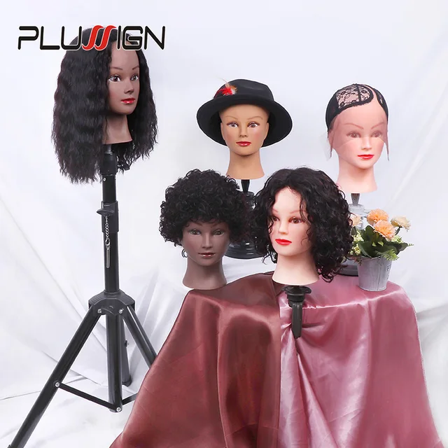 2pcs wig holder head hat stand female mannequin Female Mannequin