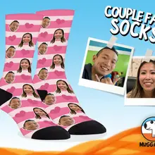 Оригинальные носки с принтом на заказ, уникальные персональные носки с изображением домашних животных, подарки на день рождения, Рождество, носки для влюбленных, подарочные носки