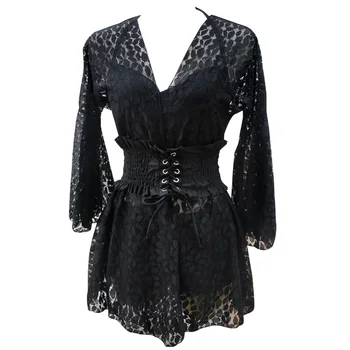 

2020 Women Solid Push Up Bikini Set Swimwear Padded Bathing Suit with Cover-Up Summer Sexy Swimsuit Biquinis Holiday Wear