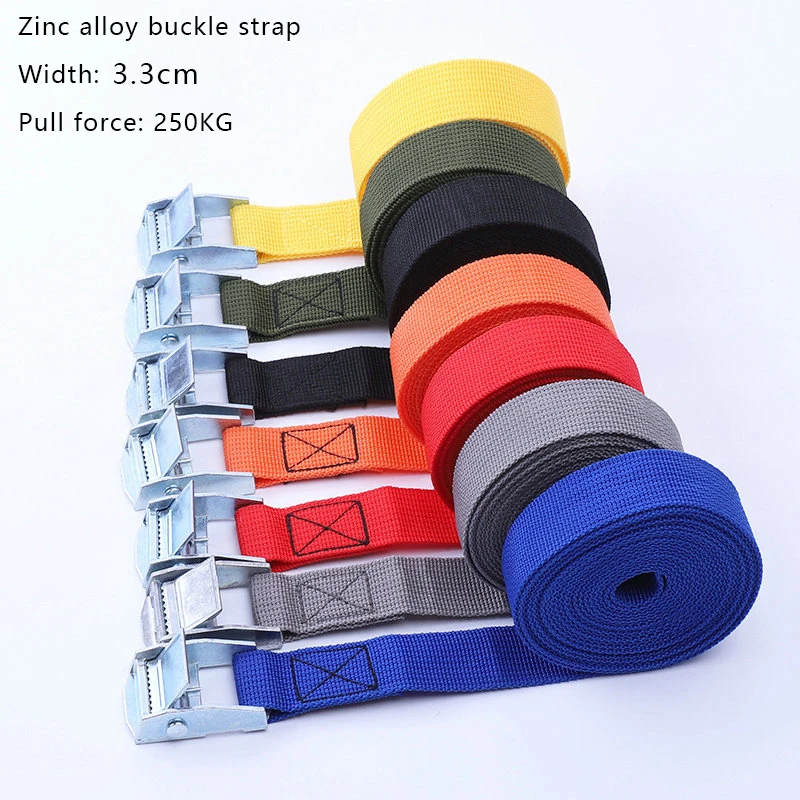 

25mm 1-6m 38mm 1-5m 50mm 5m Solid Color Zinc Iron Buckle Strap Tied With Pull Rope Buckle Buckle Strap Iron Buckle Tension Belt