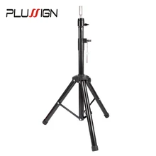 Холст голова Стенд мини-парик Стенд штатив манекен головной парик держатель Парикмахерская практика инструменты регулируемый штатив