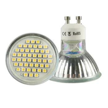 

High Brightness Heat Distribution Non-Dimmable10 x GU10 3.6W 48 SMD3528 LED Spot Light Bulbs Warm White/Day White