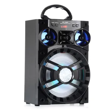 

Mesuvida 15W MS - 188BT Multi-functional Wireless Bluetooth Speaker Big Drive Unit Bass Colorful Backlight FM Radio Music Player