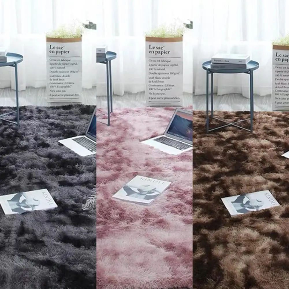 

Fluffy Rugs Carpet Thicker Bathroom Non-slip Mat Area Rug For Living Room Soft Child Bedroom Mat Home Decor Shaggy Area Rug Mats