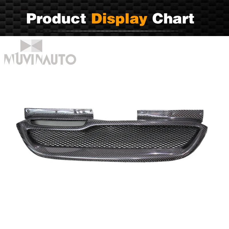 FRP волоконный гриль для Honda Civic FN2 Typ R Glas Fiber Vorne Grill(2007-2011) комплект для настройки отделка Teil для Civic FN2 Racing