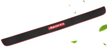 

CAR Rear Bumper Protector Guard Universal Black Rubber Scratch,Resistant Trunk Door Entry Guards Accessory Trim Cover for SUV