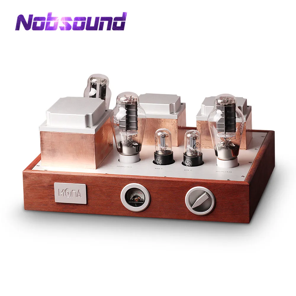 Nobsound Hi-end PSVANE 300B вакуумный ламповый усилитель стерео HiFi Встроенный усилитель мощности классический деревянный