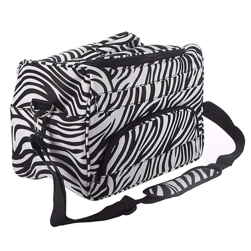 

Hairdressing Bag, Professional Salon Hair Tools Hairdressing Bag,Large Capacity Hair Stylist Cosmetic Organizer with Accessory P