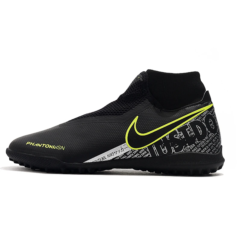 Nike Phantom Vison Academy DF TF 39-45 футбольные бутсы, кроссовки, мужские футбольные бутсы, мужские синие бутсы, дерн обувь, мужские бутсы красного цвета