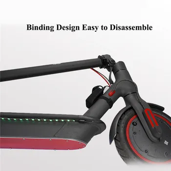 

LED Strip Flashlight Bar Lamp For For Xiaomi M365 Electric Scooter Skateboard Night Light Night Cycling Safety Hot