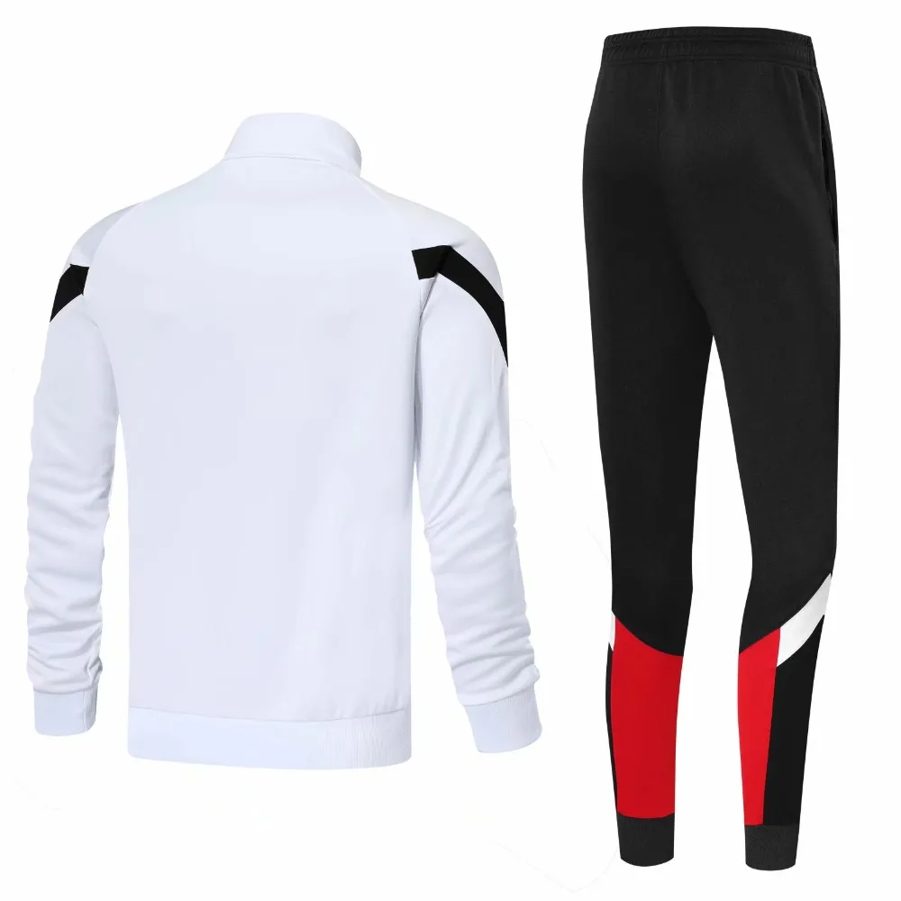 13_9407+9707 PUMA同款 S-4XL 白色外套+黑色长裤 新健康布3