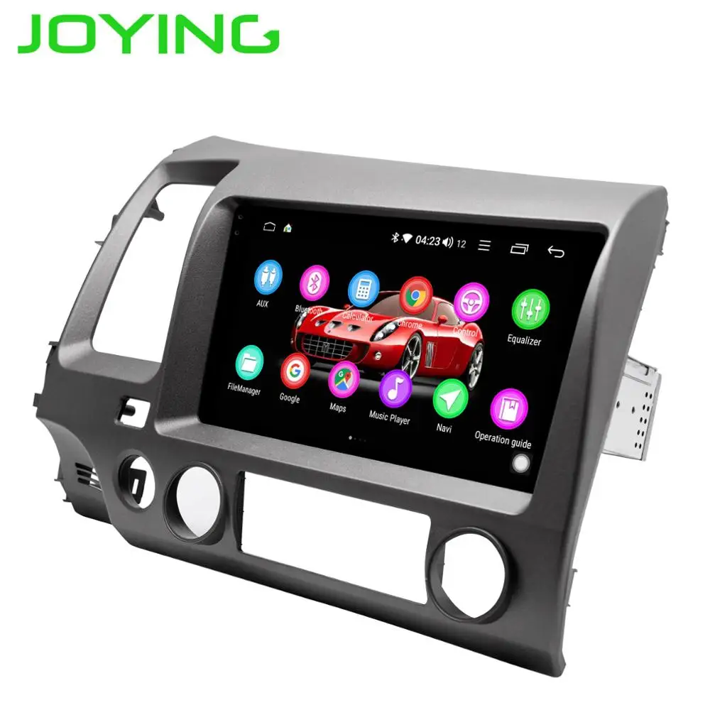 Perfect HD 9/10 inch android 8.1 car radio head unit for Honda Civic 8 FK FN FD 2006-2011 car DSP stereo multimedia player 2+32GB/4+64GB 3