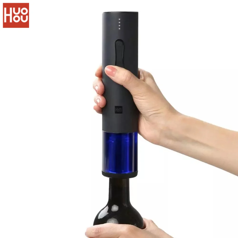 Новый оригинальный автоматический штопор Huohou Электрический с ножом для фольги