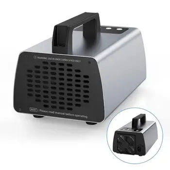 

Aluminum Alloy 220V Smart Timing Portable 5g Ozone Generator Air Purifier Disinfection Machine