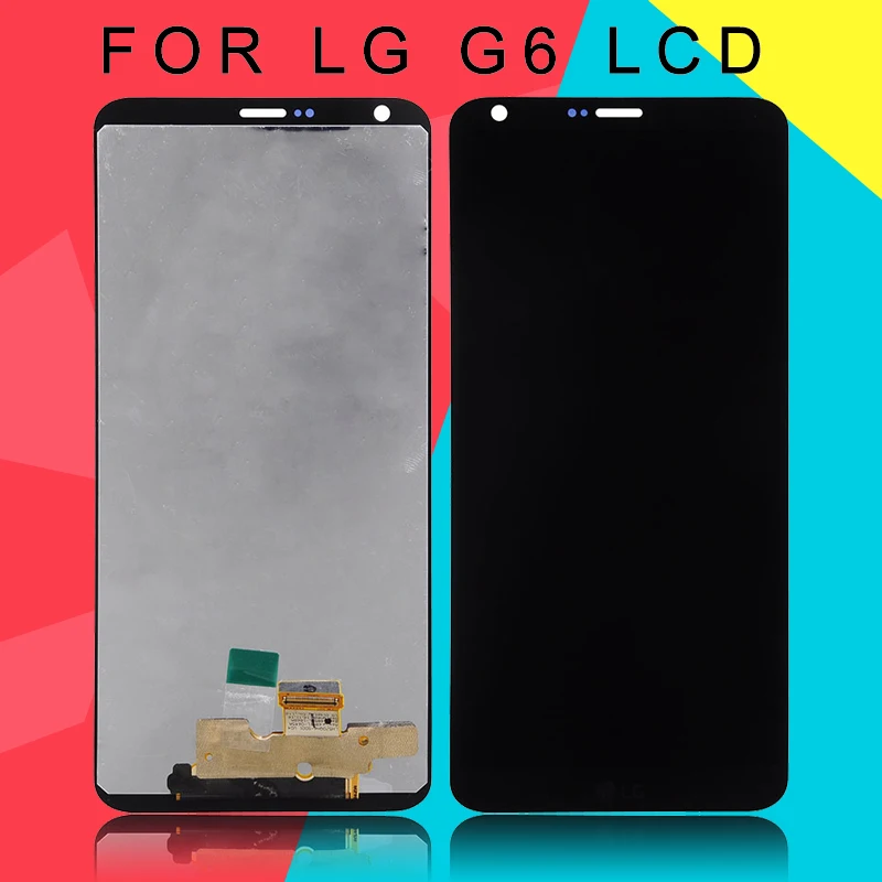

Dinamico 5.7'' H870 Lcd For LG G6 Lcd Display Touch Screen Digitizer Assembly H873 VS998 Display With Frame Free Shipping+Tools