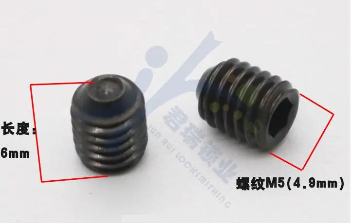 PD054 M5 PD055 M6 маленький шестигранный фиксирующий шестигранный гаечный ключ defu wenxing вертикальный ключ мельница для фиксации зонда слесарь - Цвет: 1PC M5 screw