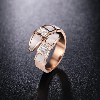 

Personality with the same red ring and women on the ring of the index finger jewelry Rose titanium steel ring for men