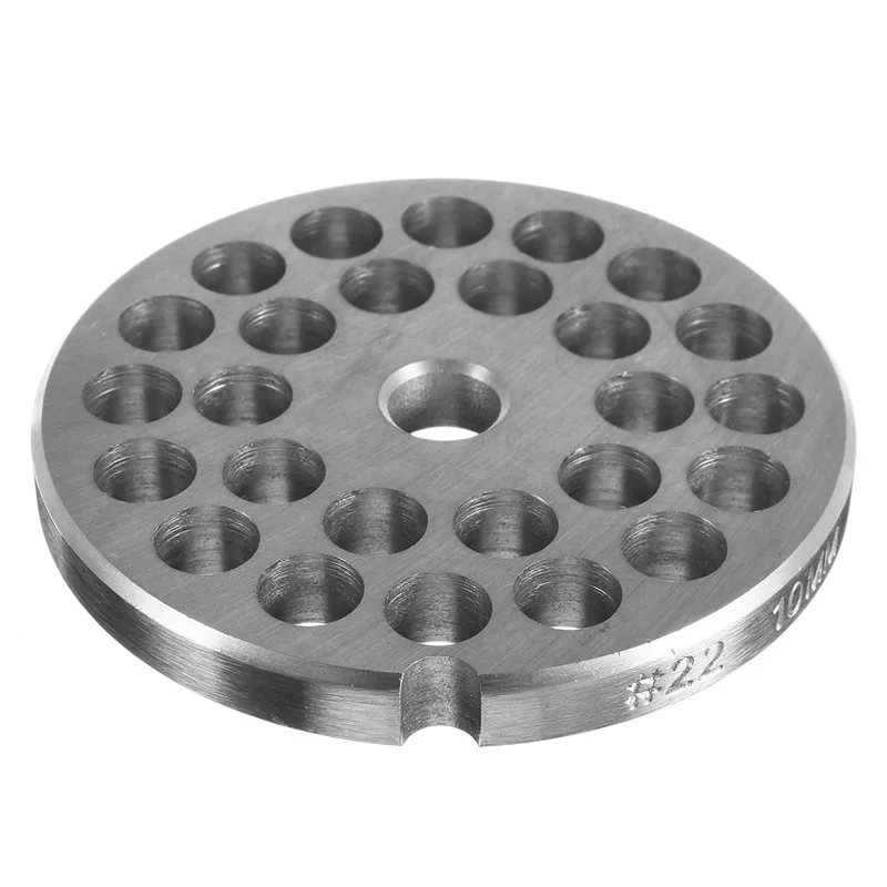 10mm 22 Тип 3/4. 5/6/8/10/12 мм Нержавеющая сталь шлифовальный диск мяса шлифовальная плита диск машиностроительный Запчасти - Цвет: 10mm