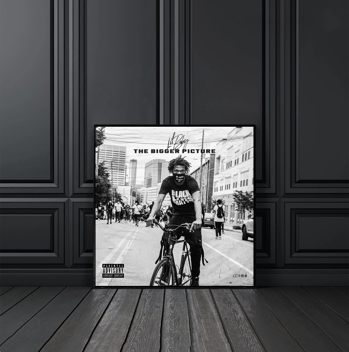 Lil Baby The Large Picture Music Album Cover Poster Canvas Print Rap Hip Hop Music Star Singer Wall Painting Decoration