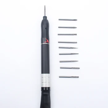 

YOUSAILING 3mm Air Micro Die Grinder With Tungsten Steel Grinding Tips 70000RPM High Quality Mini Pen Grinders
