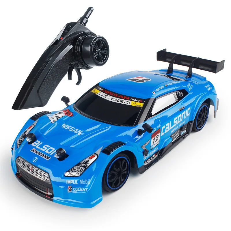 

Four-Wheel Drive Charging High-Speed Car 1: 18 Rapid Drift Remote Control Car Children Hot Selling Model Toy Boy Gift