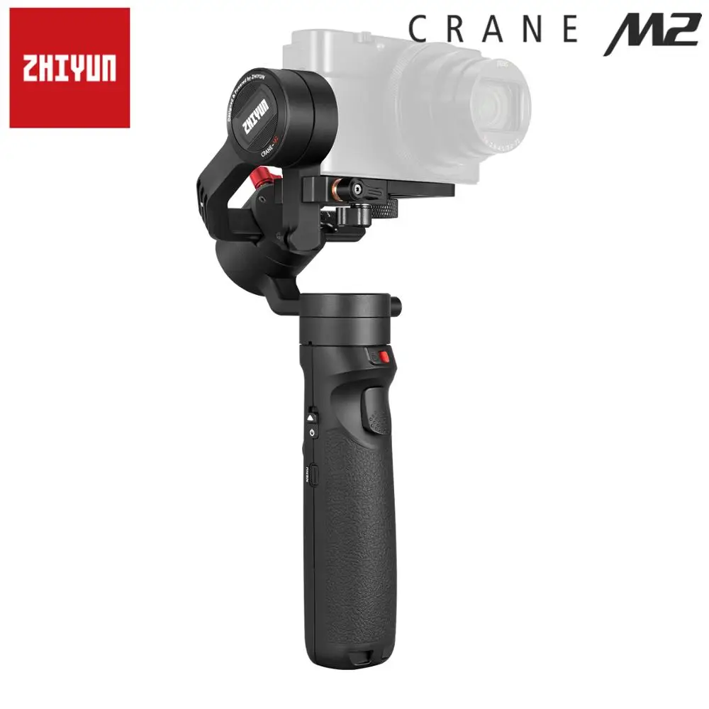 US $179.55 Zhiyun Crane M2 3Axis Handheld Gimbal Stabilizer For Mirrorless Cameras Smartphones Gopro Stabilizer Vs Ronin S