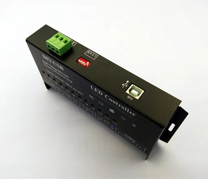 DIY-USB светодиодный контроллер 12 способов автономного программирования RGB светодиодный контроллер DC5-24V программируемый контроллер RGB