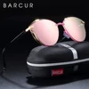 BARCUR Luxury Polarized Sunglasses Women Round Sun glassess Ladies lunette de soleil femme ► Photo 1/6